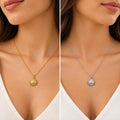 Collar Dije Sol de Acero Inoxidable