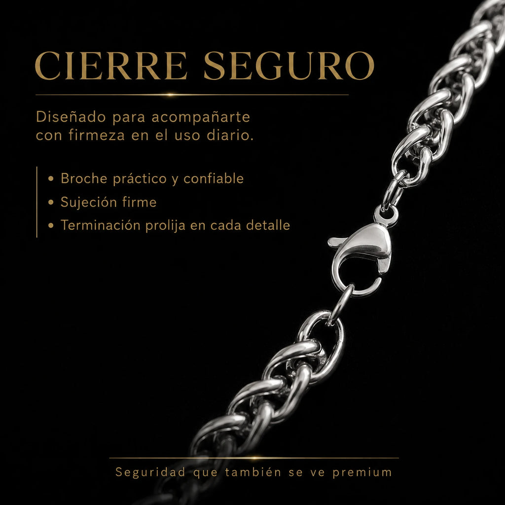 Cadena Espiga de Acero Inoxidable 8 mm