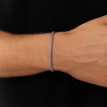 Pulsera Espiga de Acero Inoxidable 19 cm